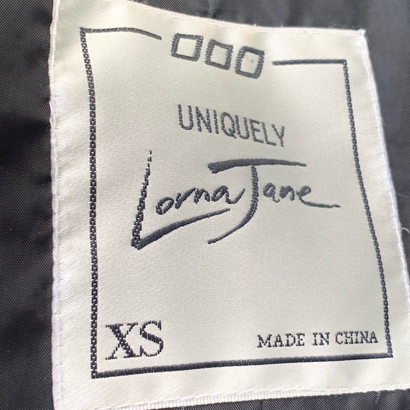 UNIQUELY LORNA JANE Faux Fur Vest Women's Size XS - Picture 6 of 7